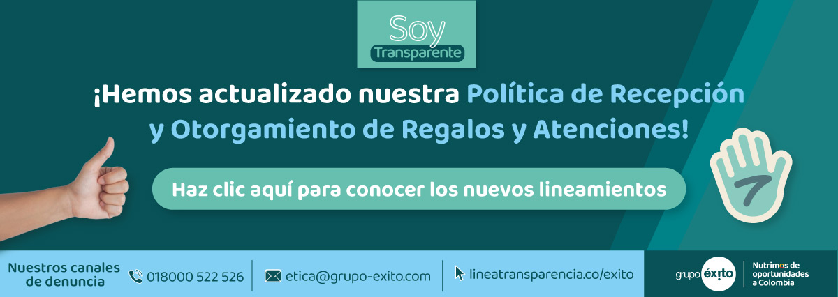 Pólitica de regalos actualizada